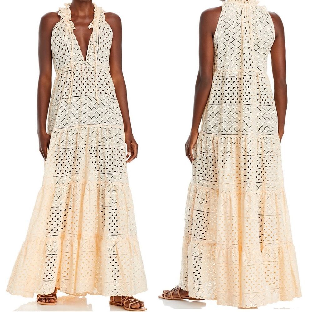 Charina Sarte Persephone Maxi Dress, Blush, NWT, Size L